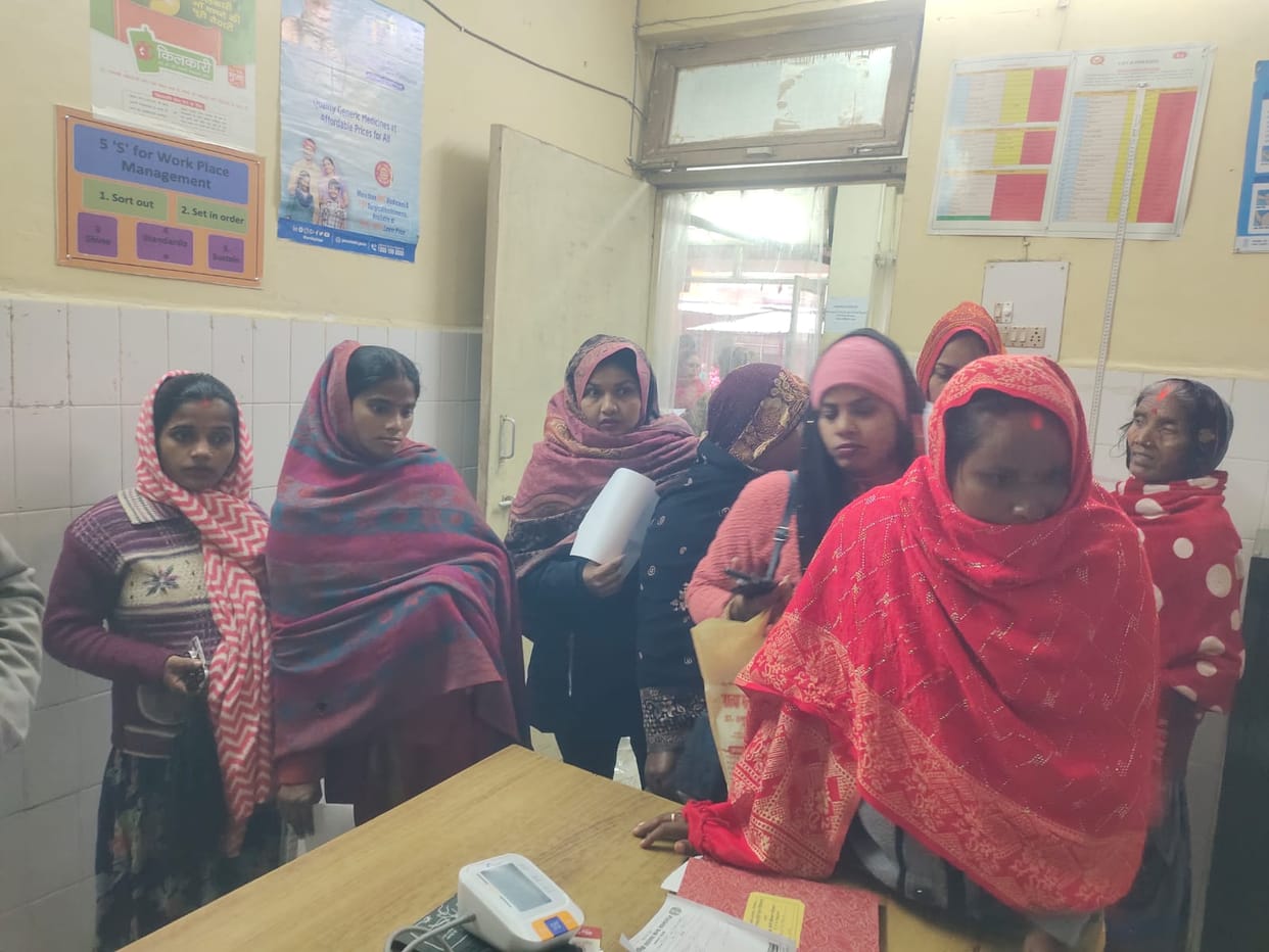 Icy winds have affected the health of children and the elderly.