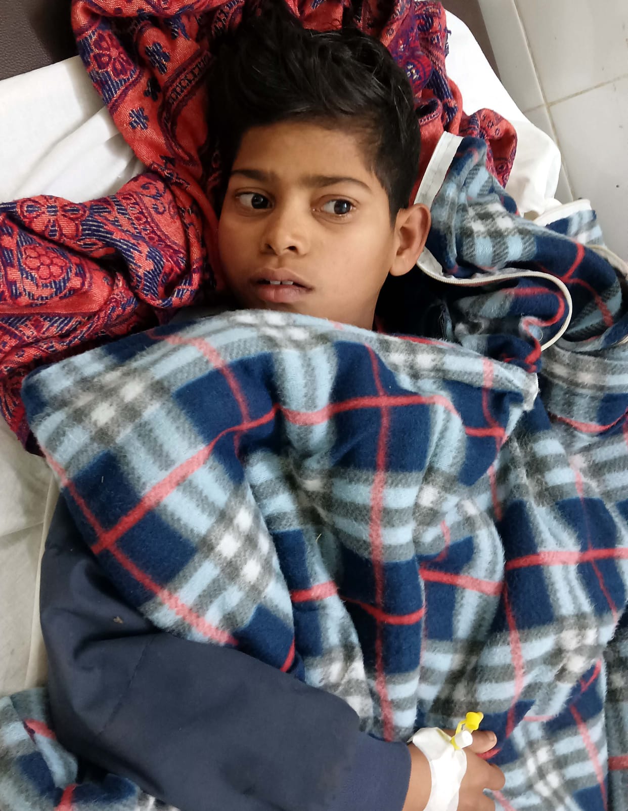 A fifth-grade student was electrocuted at a community feast during a Bhagwat Katha event.