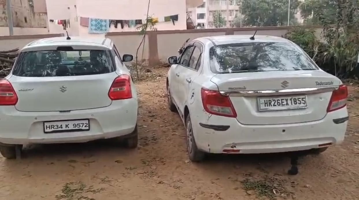 The cars of the youths who made stunt videos have been impounded, and they have been fined 50,000 rupees.