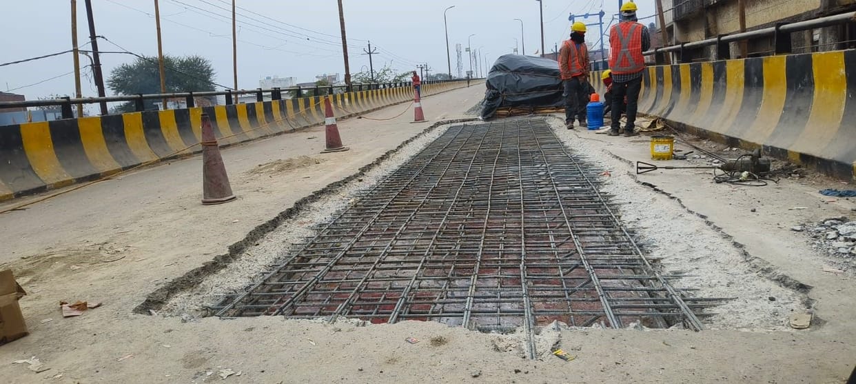 Repair work of Galla Mandi Overbridge started