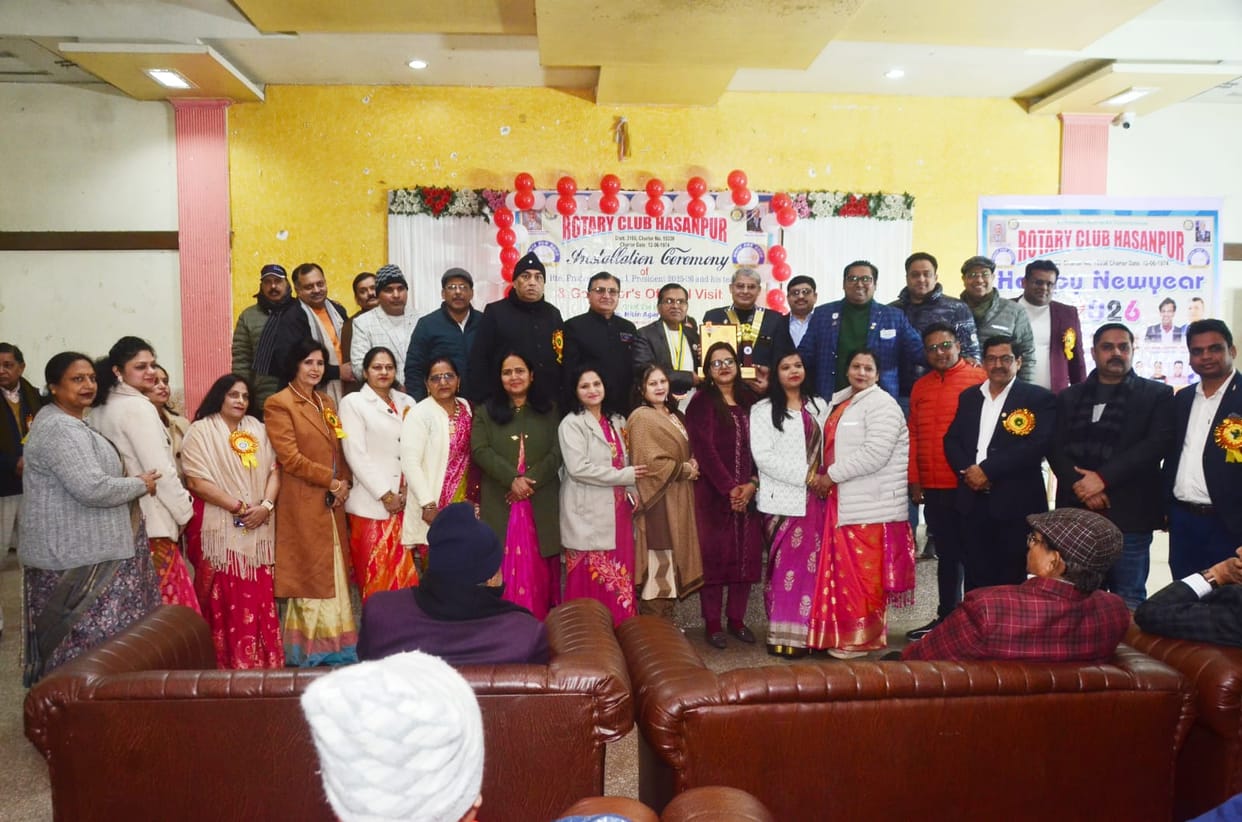 Rotary celebrated the New Year with an installation ceremony.
