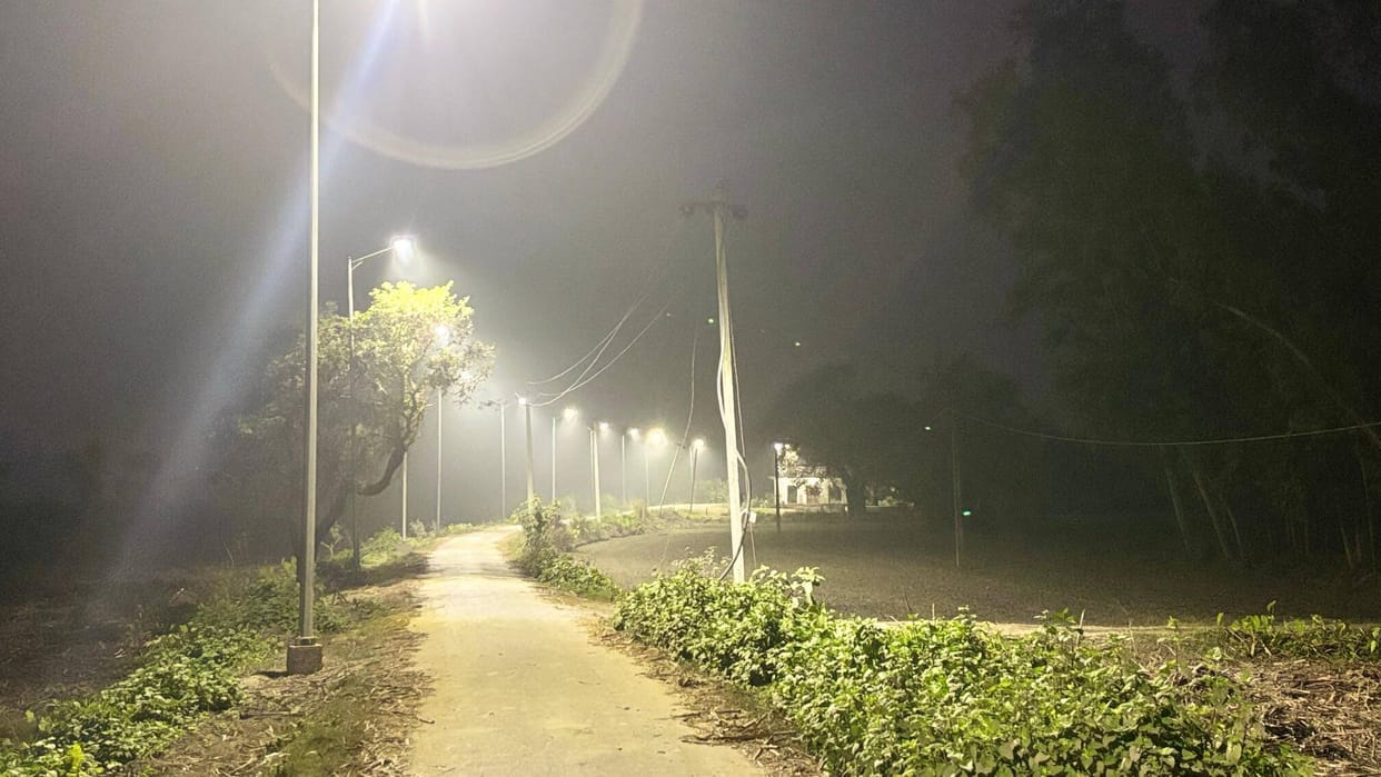 Hetimpur Nagar Panchayat will be illuminated with street lights