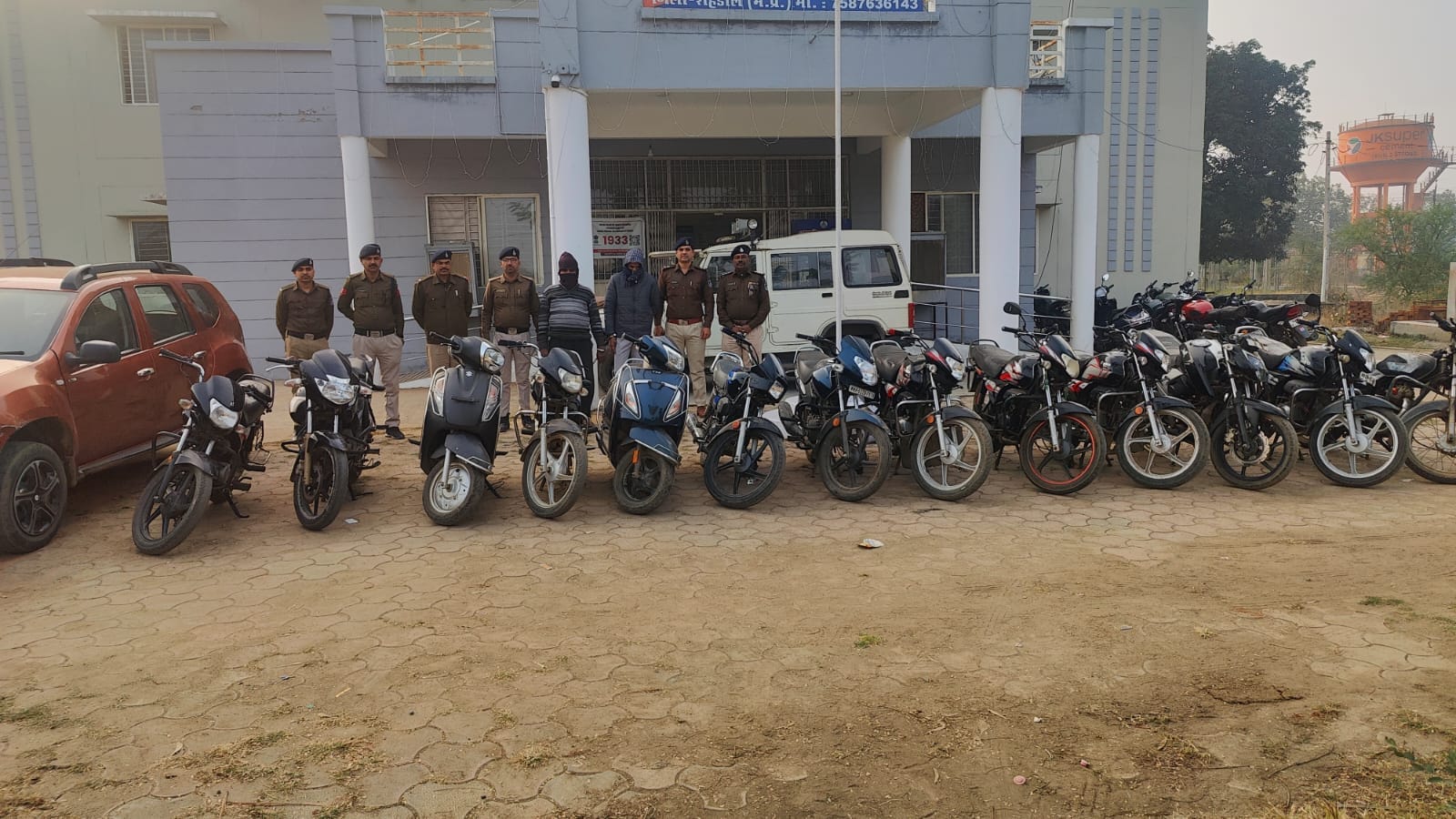 जब्त किए गए वाहन