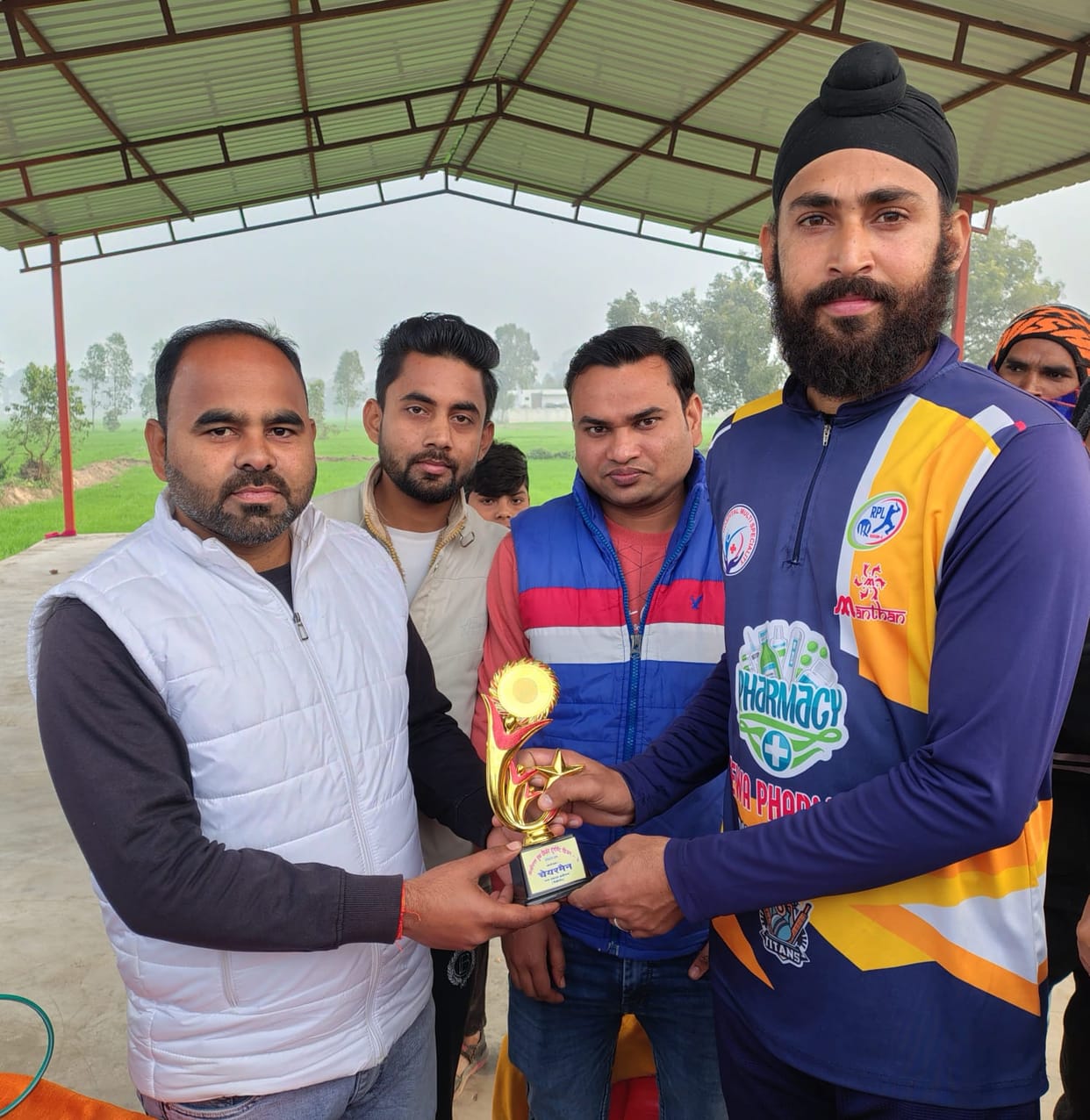 Youth activity in district.