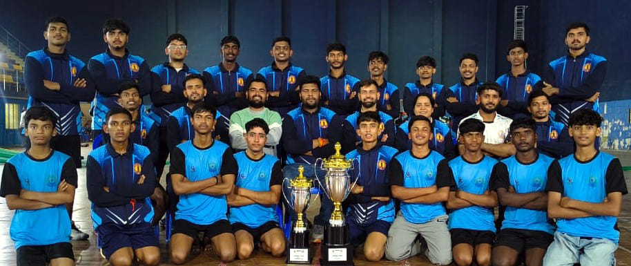 The Uttar Pradesh team, led by Aryan, finished as runners-up in the Senior National Lagori Championship.