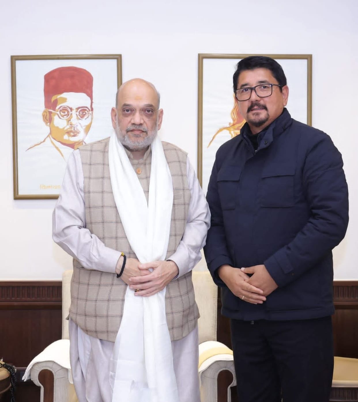 ladakh, Tashi Gyalsan, Meet with Amit shah,