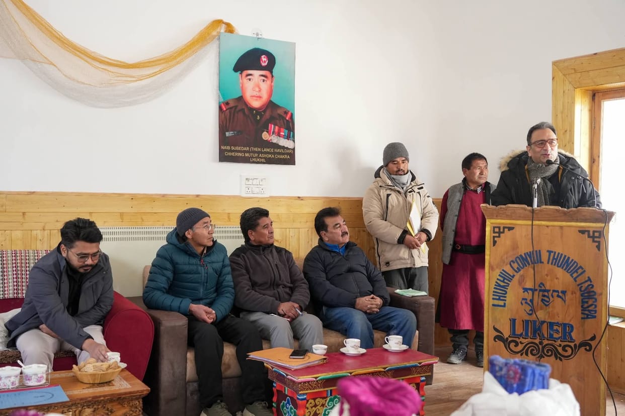 Leh, Chief Secretary, Aashish Kundra, Visit Likir Village