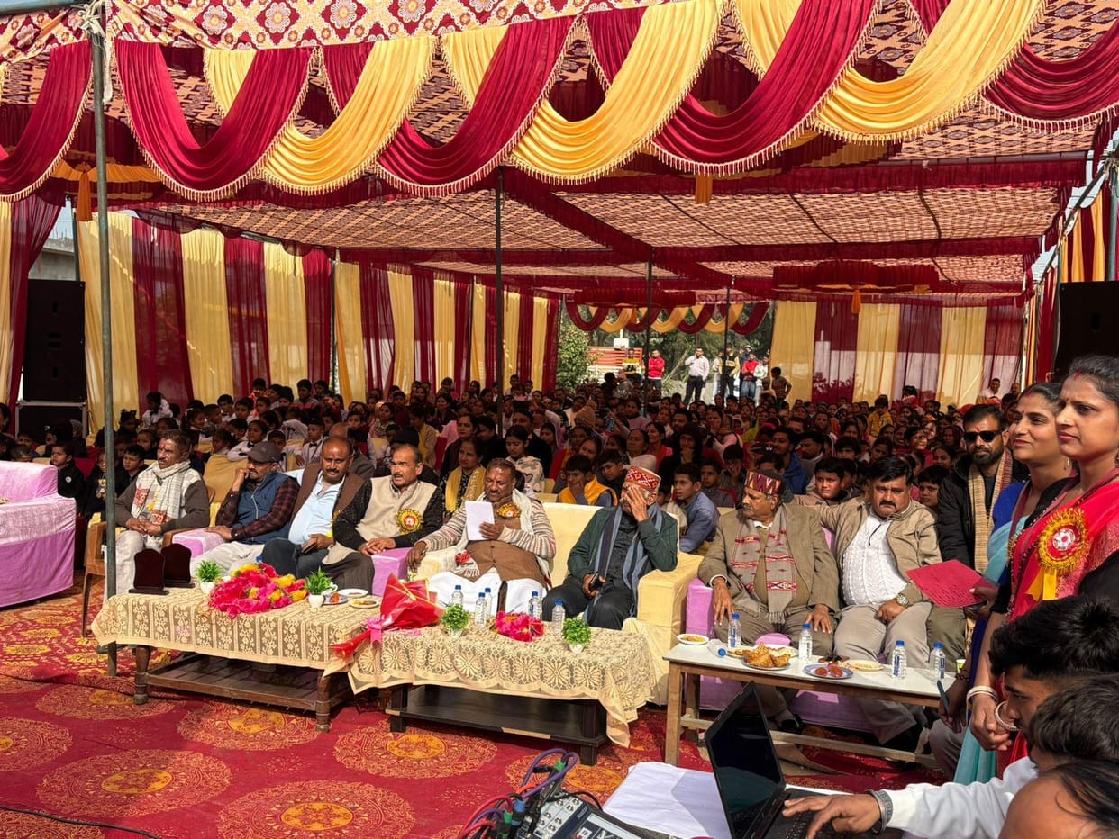 annual function in rahar international school ajoli