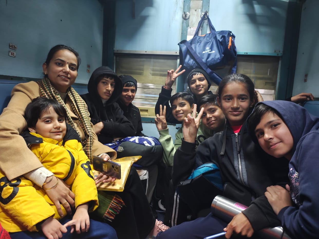 Team leaves to participate in the 69th National School Games