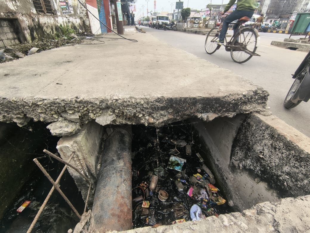 Beware! The supplied water will make you sick.