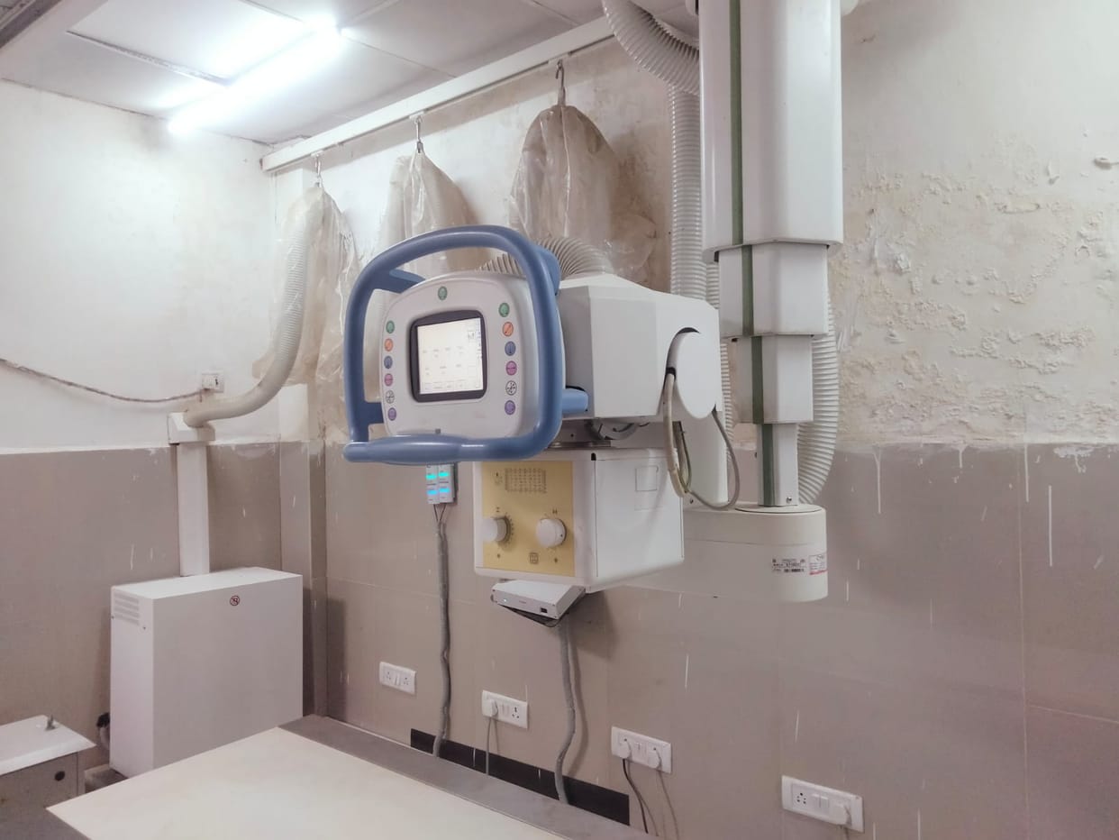 Digital X-ray machine has been out of order for three months