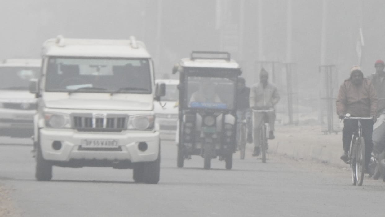 Siddharthnagar News: Snowfall has started in the mountains, cold will increase further in the Terai region