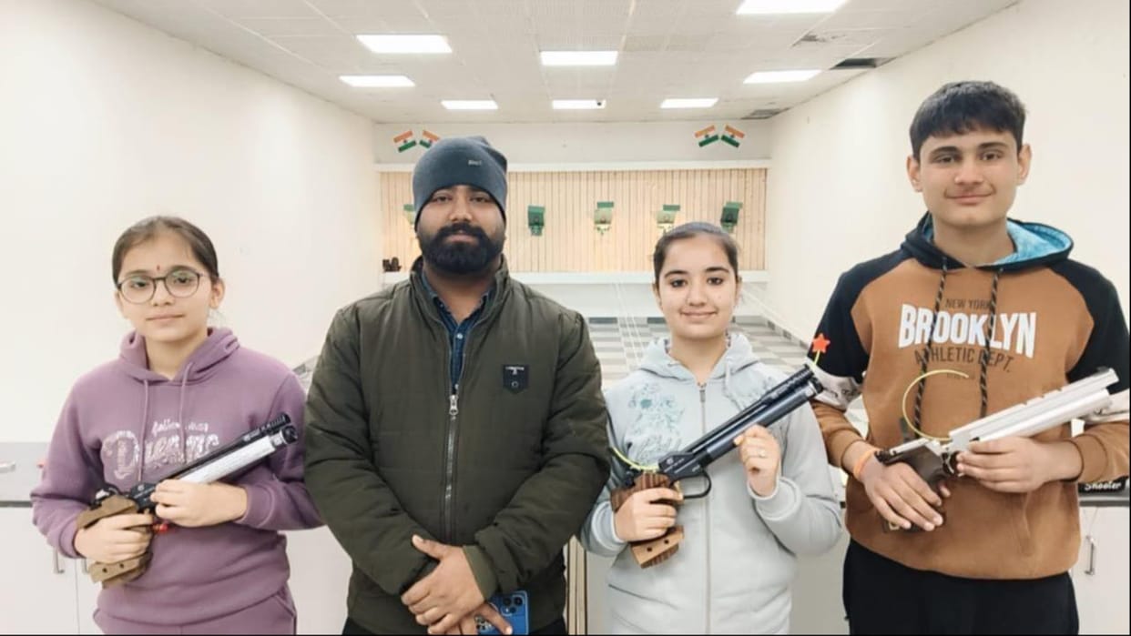 Five players qualified in shooting