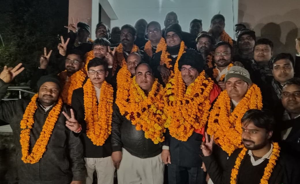 Dibaye Election: Sushil Choubey elected President and Anand Shukla elected General Secretary