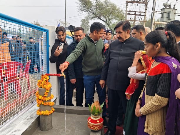 4.5 crore drinking water scheme inaugurated in Behad Jaswan