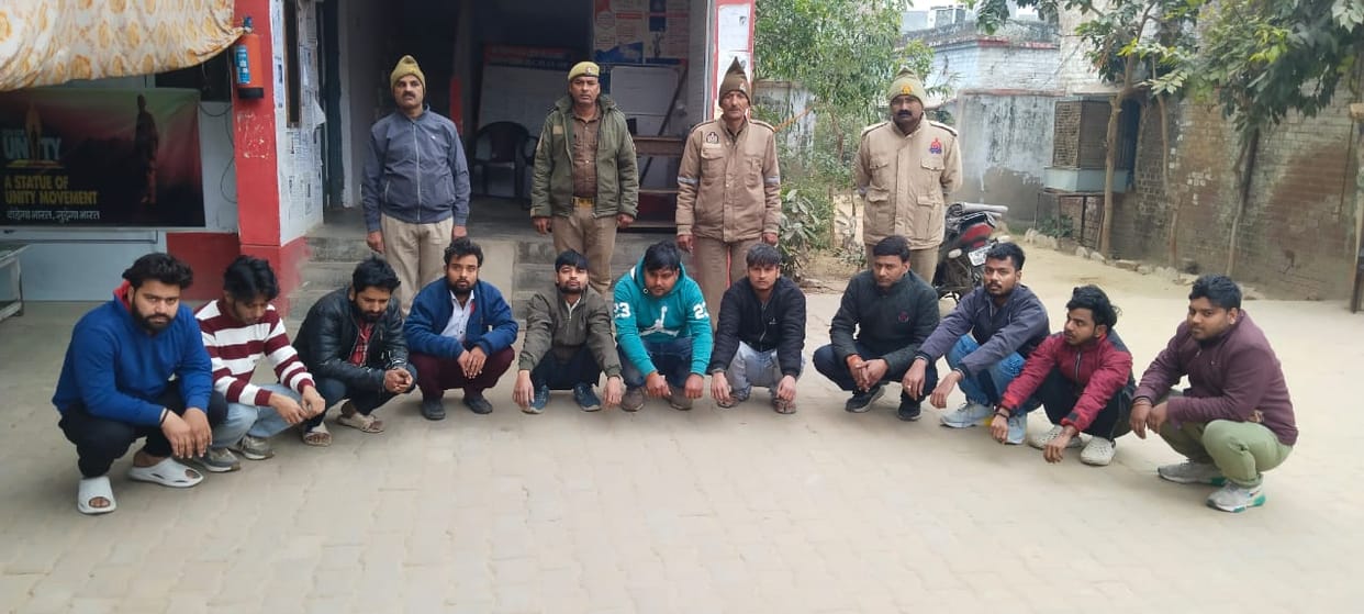 Police crack down on illegal cafe operators, take preventive action against 11