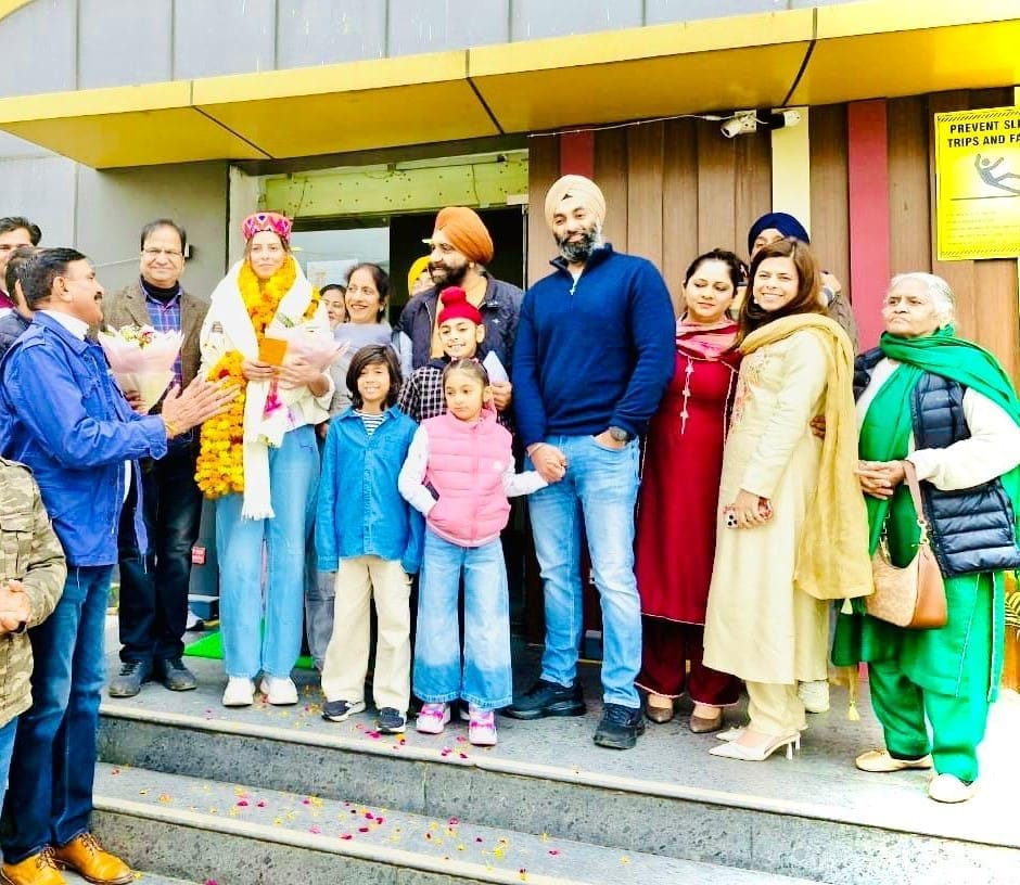 National bronze medalist Akanksha honored