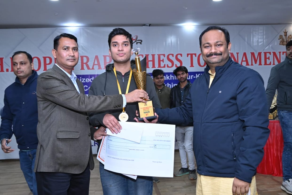 Noida's Harshit wins HR Open Chess Tournament