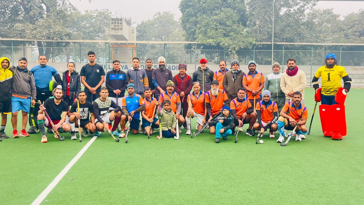 The friendly hockey tournament ended in a draw.