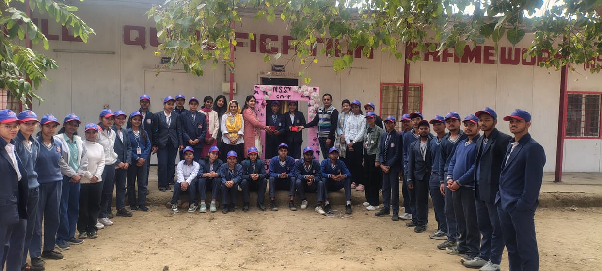 Students participated in the NSS camp.