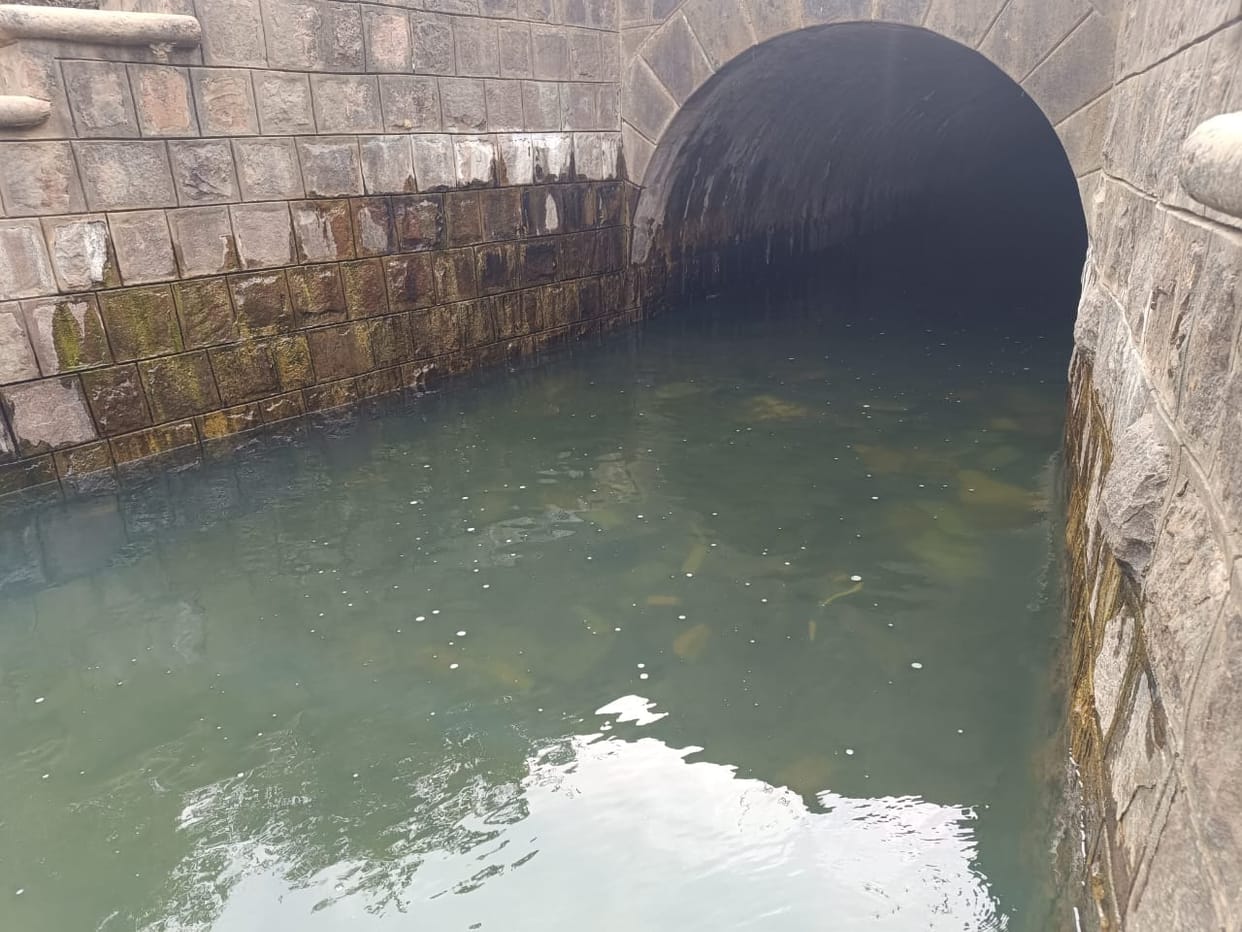 48 lakh rupees spent in the name of leakage repair, yet water is being wasted