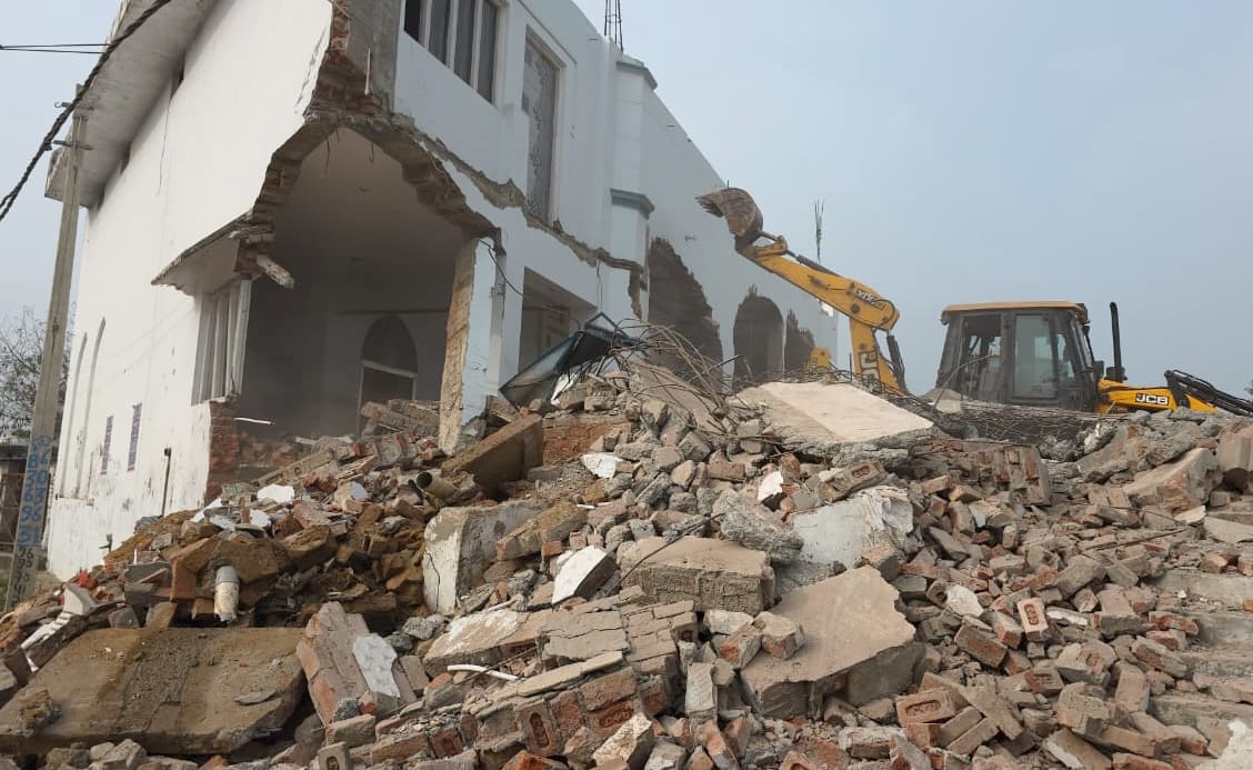 So far, action has been taken against two madrasas and five mosques built on government land.