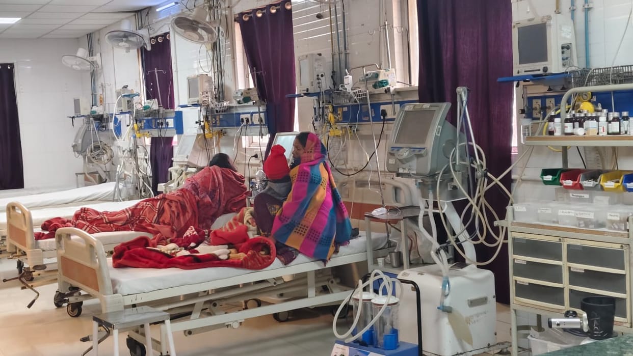 Dry cold is making people sick, viral and pneumonia patients are increasing