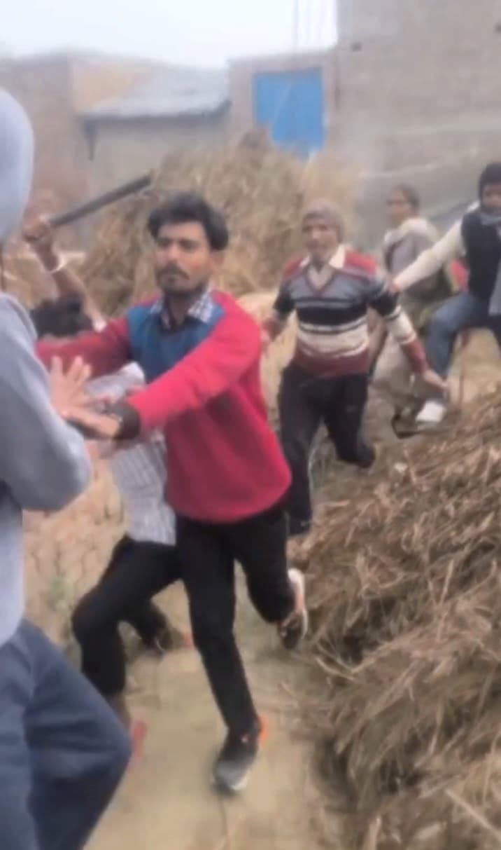 Fight over road, young man injured, video goes viral