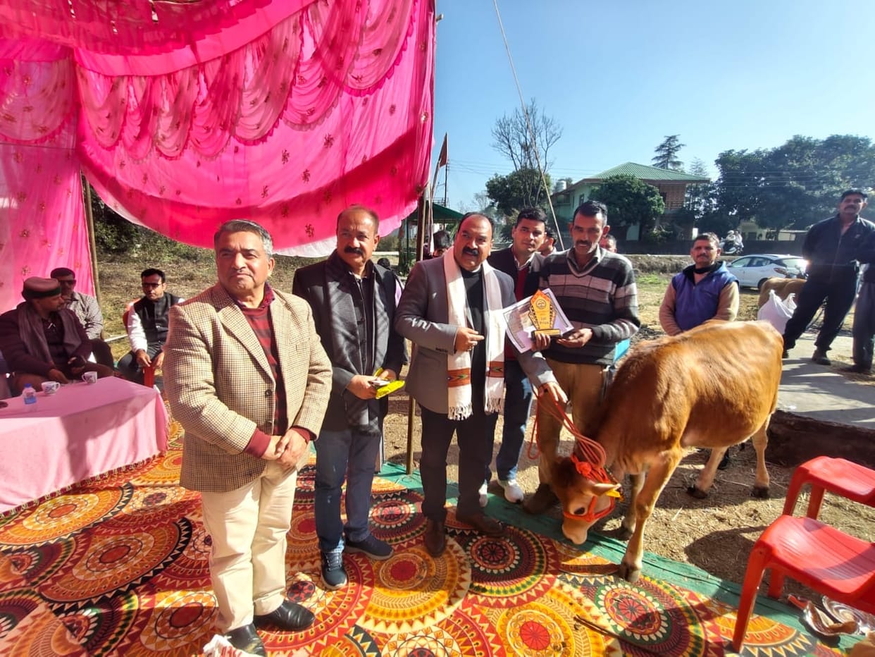 The veterinary dispensary was shifted from the dilapidated building of Dodan Tiali to Paihag.