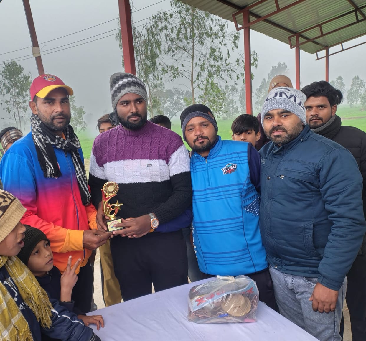 Youth activity in district.