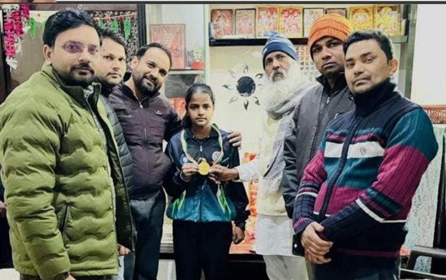 Priya Kashyap won gold medal in 100 meter race