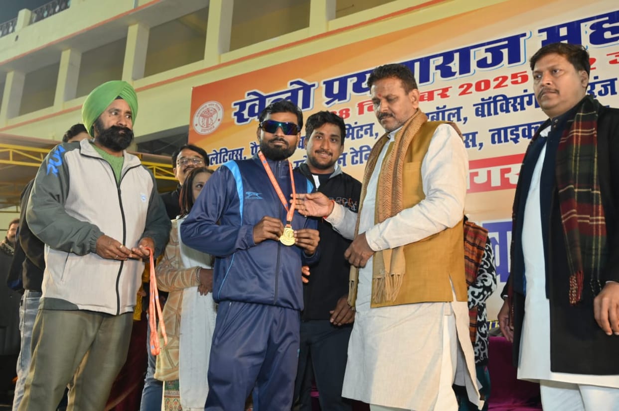 Mahesh won two gold and one silver medals in the Mayor's Cup
