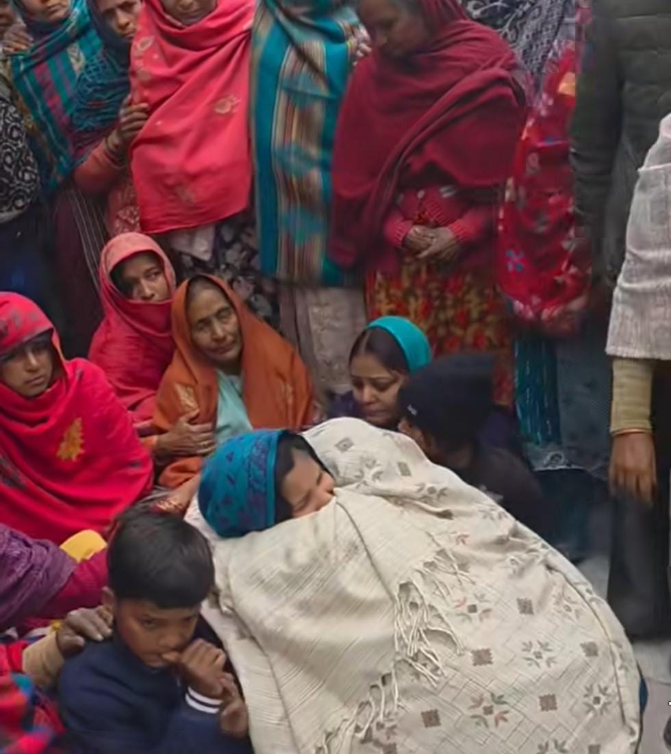 In Bhambholi village, a painter was stabbed to death by his neighbor during a dispute over kites
