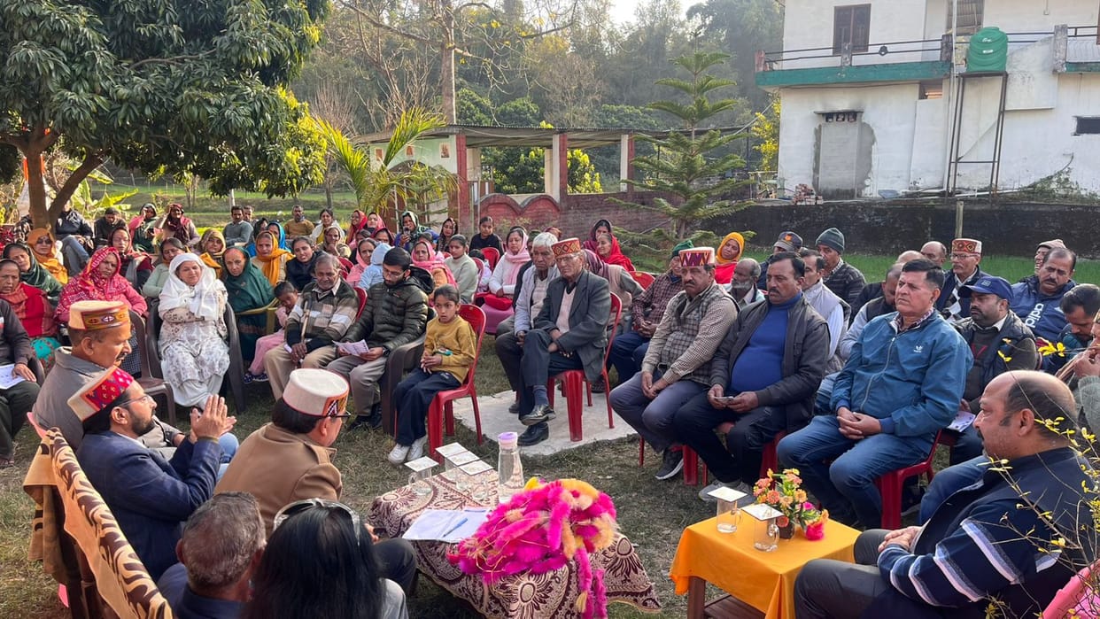 Political rivalry has halted the pace of development in the reconciliation area: Parmar