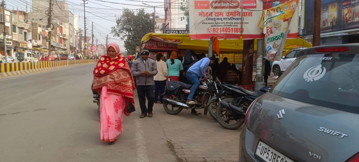 They reoccupied the area from where the encroachment had been removed.