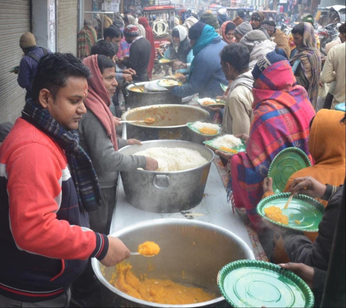 Mahayagya and huge Bhandara organized on Shakambhari Devi birth anniversary