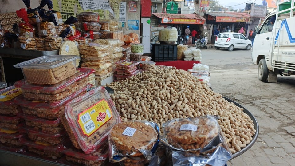 Markets are set up for Lohri, with demand for peanuts, rewadi and gajak on the rise.