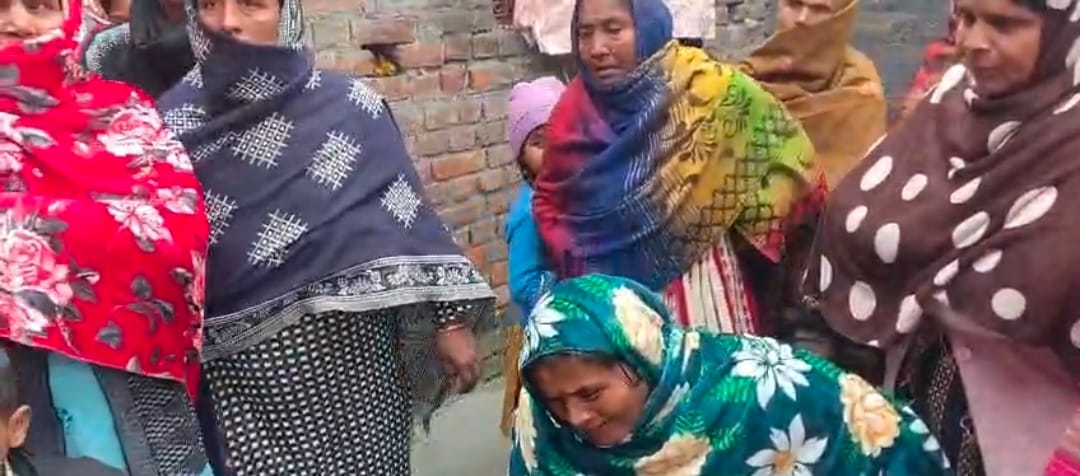 A young man, distraught after being beaten by his girlfriend's family, committed suicide by hanging himself at home.
