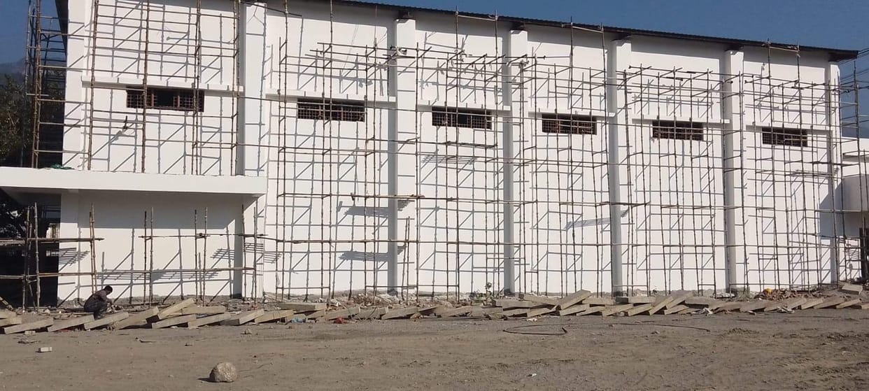 Football ground and indoor stadium will be ready by March