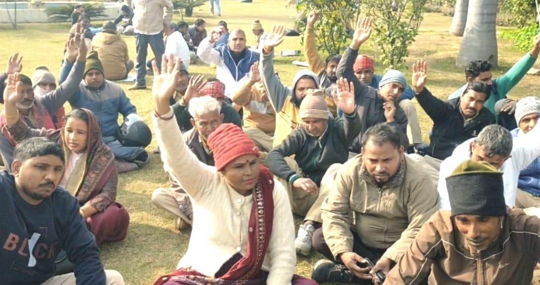 Kalawati Kangra became the head of the INTUC union for the third time.