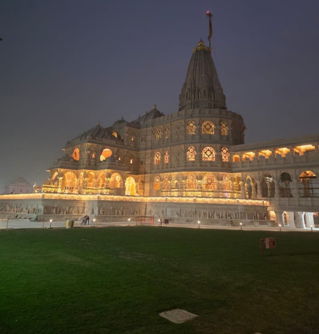 Greenery work completed on 20 acres of Ram Temple complex