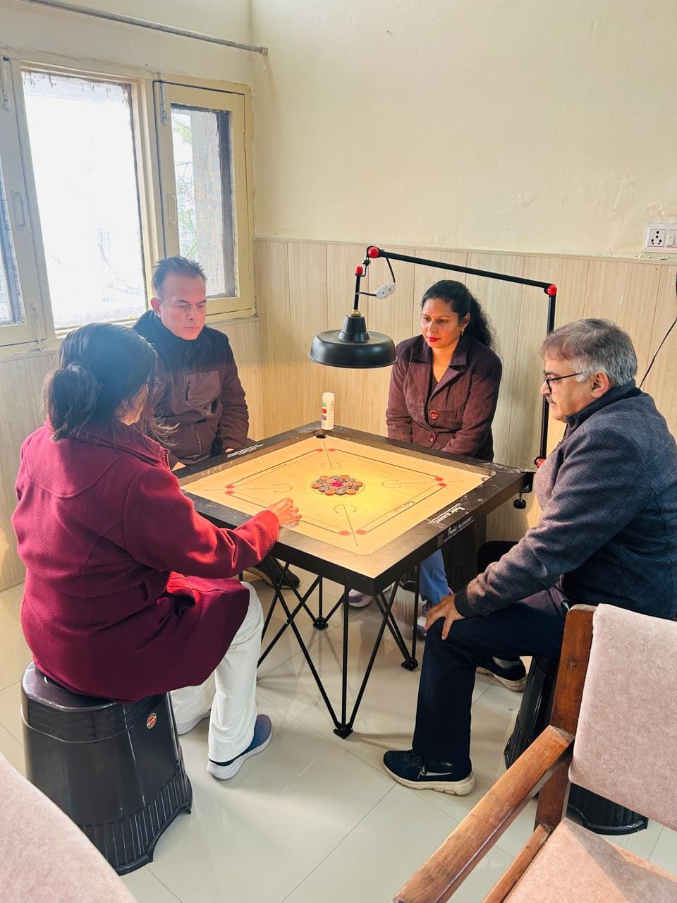16 doctors won chess and carrom competitions