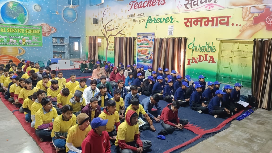 Aarti stood first in essay and Avni in speech