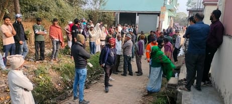 Keyman murder case: Villagers and family members create ruckus at post-mortem house