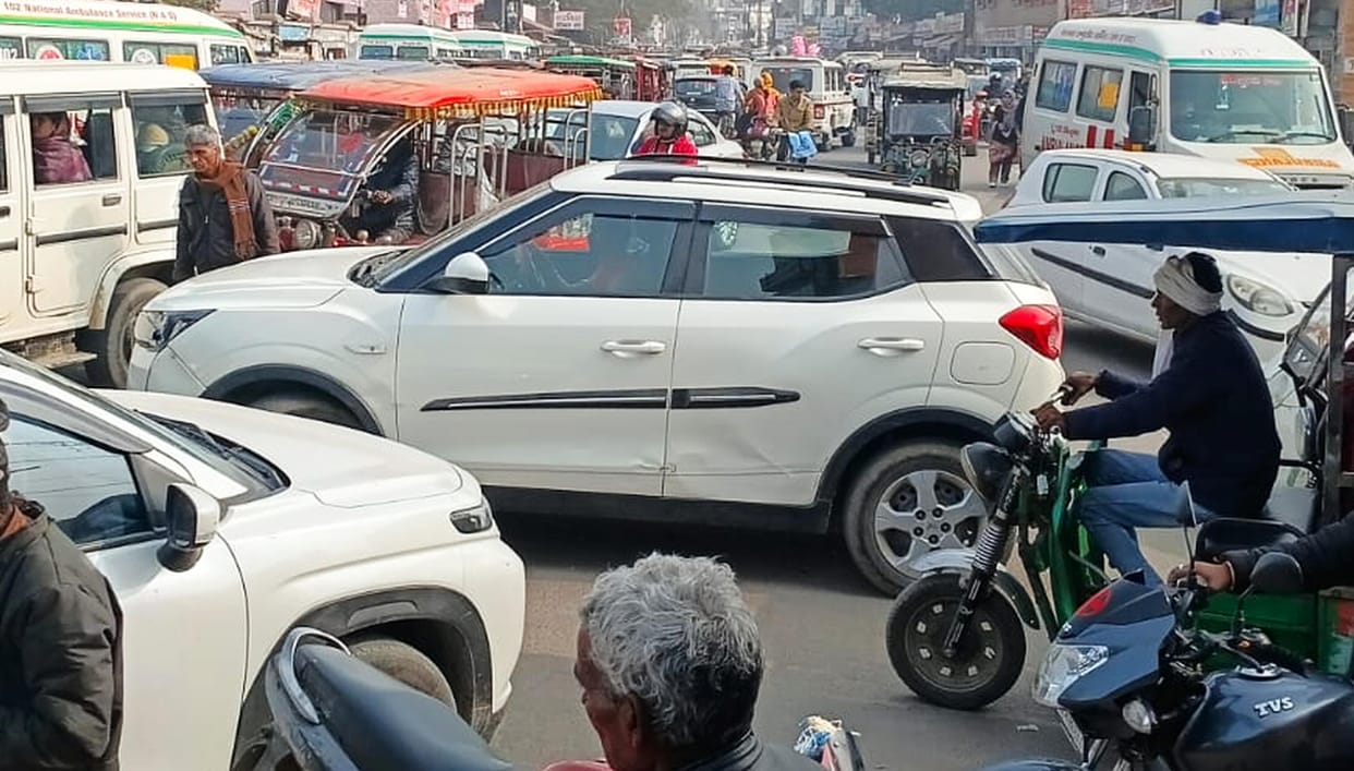 Drain construction poses a problem, residents struggle with traffic jams