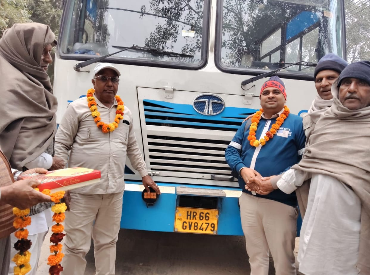 State bus service starts in village Agihar, will depart from the bus stand every day at 3:50 pm