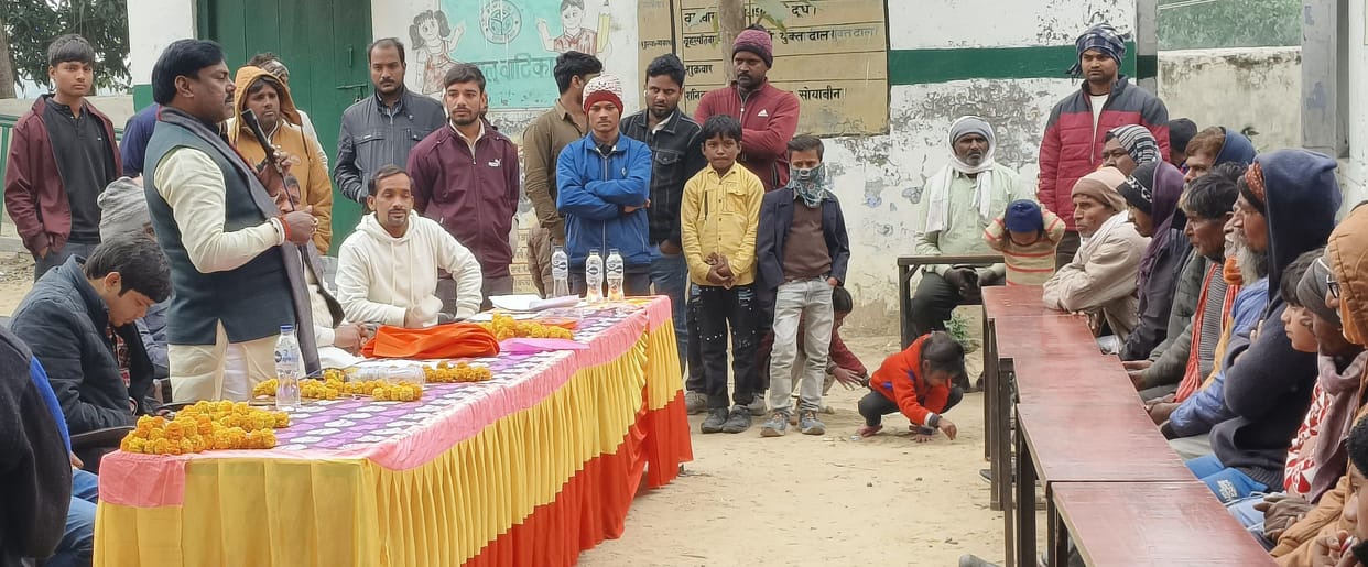 Siddharthnagar News: Problems heard in Chaupal, BJP's policies explained