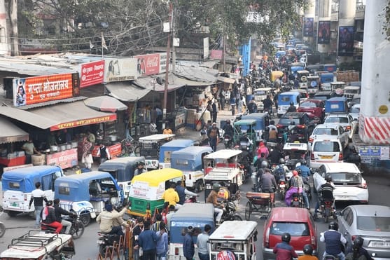 Vehicles occupy the roads... why shouldn't there be traffic jams?