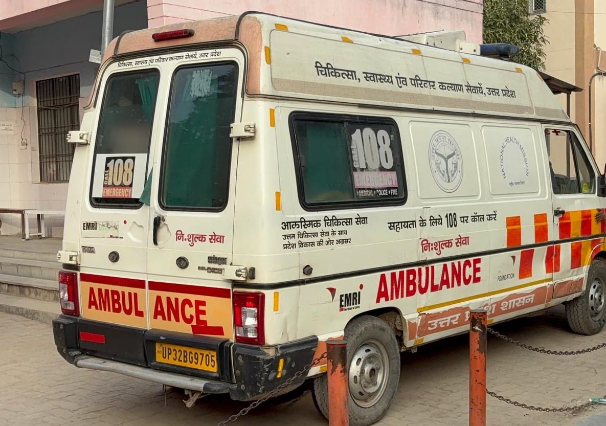 It costs three lakh every month to maintain 38 ambulances, and they have to be pushed into service when needed.