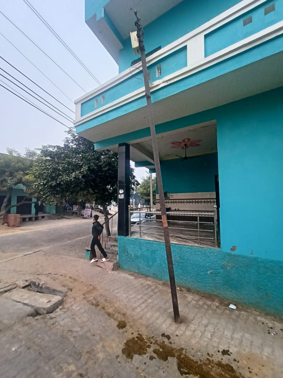 Demand for removal of dilapidated electric poles